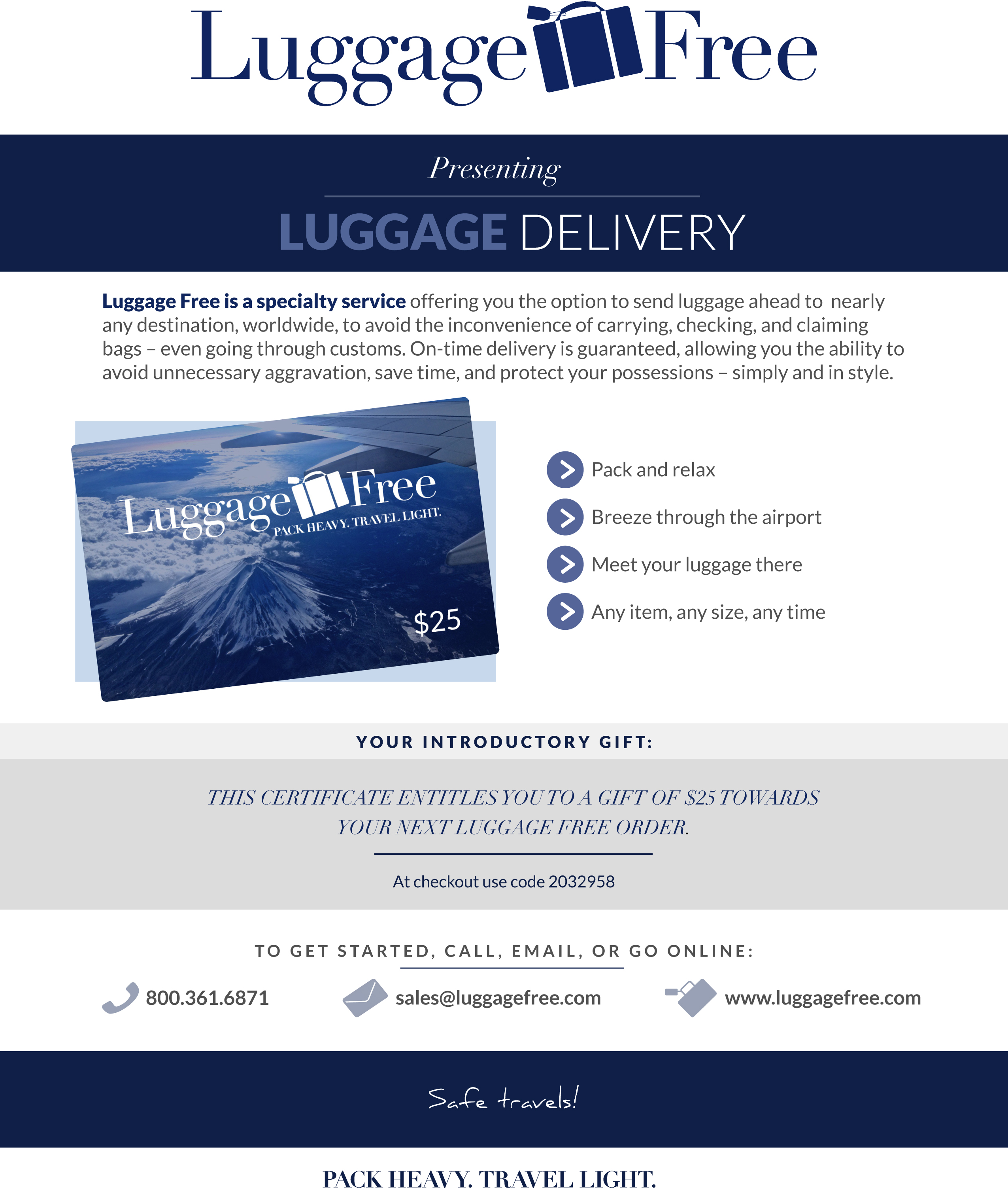 Luggage Free